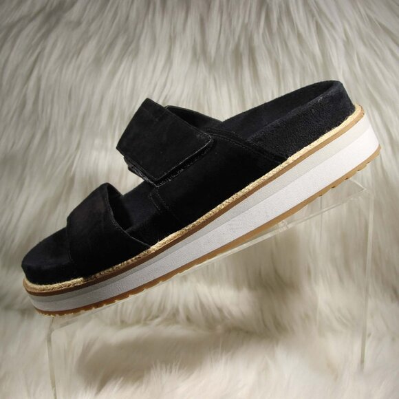 Cole Haan Black Comfort Sandals W23434 Women's Size 7 B READ - Picture 3 of 14